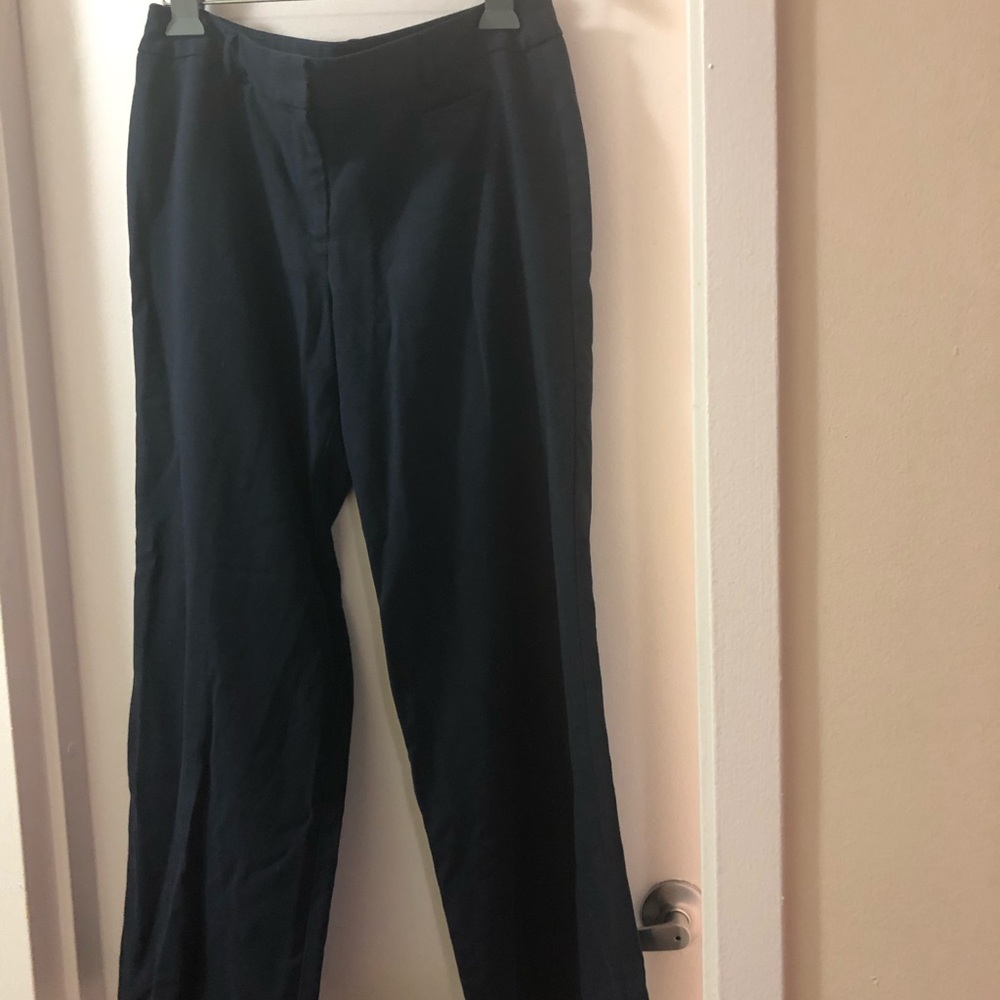 George Straight Leg Slacks - Picture 2 of 3